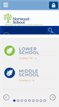 Mobile Screenshot of norwoodschool.org